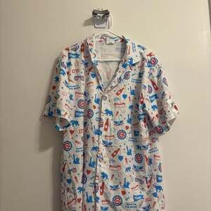 2024 Chicago Cubs SGA Fourth of July Hawaiian Shirt